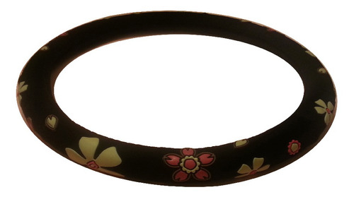 Cubre Volante Con Flores