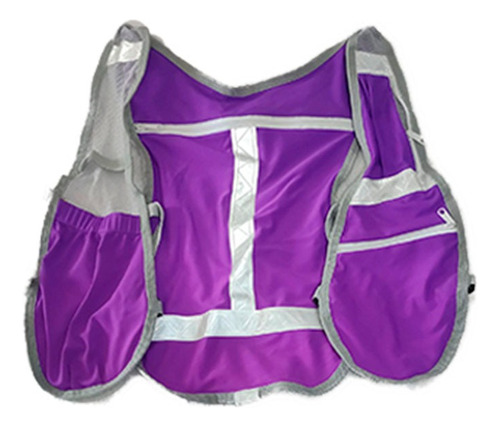 Mochila Reflectiva Run Adultos Ligera. Correr Deportiva