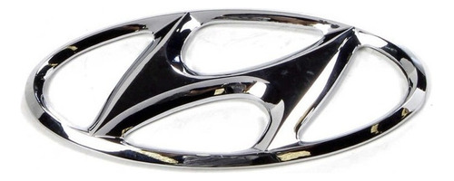 Emblema Delantero Mascara  Hyundai Santa Fe  2010 2012