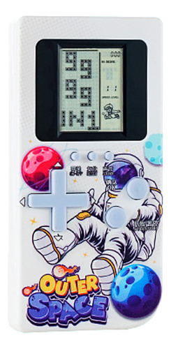 Consola De Bolsillo Retro Tetris 9999 En 1 Diseño Astronauta