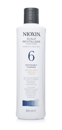 Acondicionador Nioxin System Nº6 300 Ml