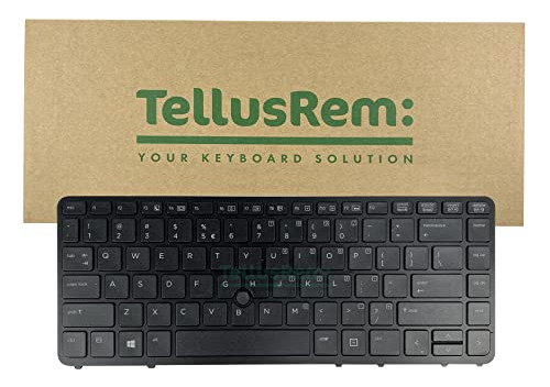 Teclado Retroiluminado Estadounidense De Repuesto Para Hp 84