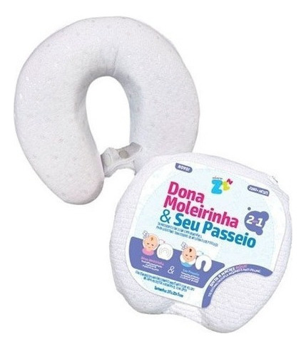 Almofada Dona Moleirinha 2 Em 1 Recém Nascido - Fibrasca