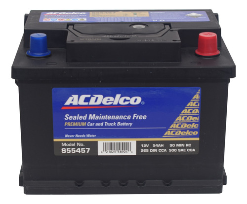 Batería 55 Ah Acdelco S55457 Positivo Derecho