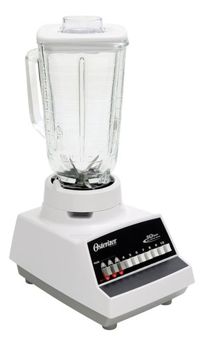 Oster Licuadora Vidrio 1,25 Litros Blanco