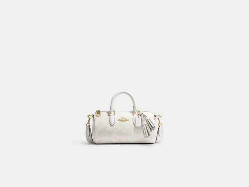 Bolsa Coach Mujer Crossbody Lacey Corazon Monocromo Blanco L