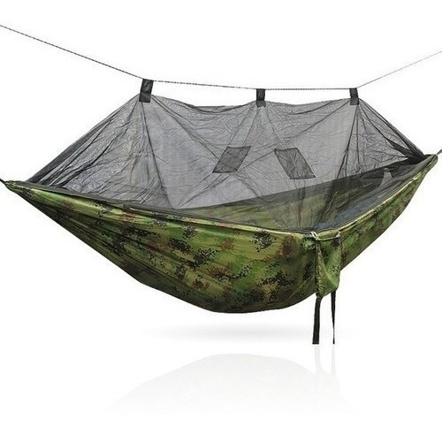 Imagen 2 de 6 de Hamaca Paraguaya Premium Ultraliviana Jardin Pesca Camping