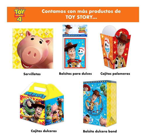Toy Story 4 - Block De Stickers Artículo Fiesta Toy0h2