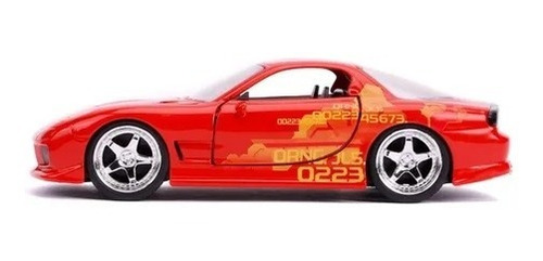 Jada - Fast & Furious | Orange 1993 Jls Mazda Rx-7 Esc 1:32
