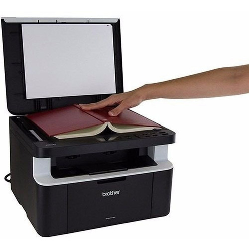 Brother Dcp-1602, Impresora Multifuncional A Laser Negro, A4