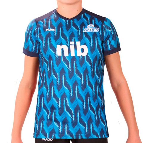 Camiseta Rugby Niño Blues Imago Remera Talle 8 10 12 14