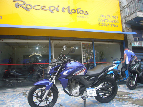 Honda Cb 250 F Cbs Azul Ano 2022 Troca,financia