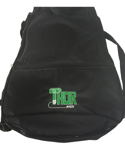 Capa Bag Simples Para Violão Flat Thor Music C/ Alça Mochila