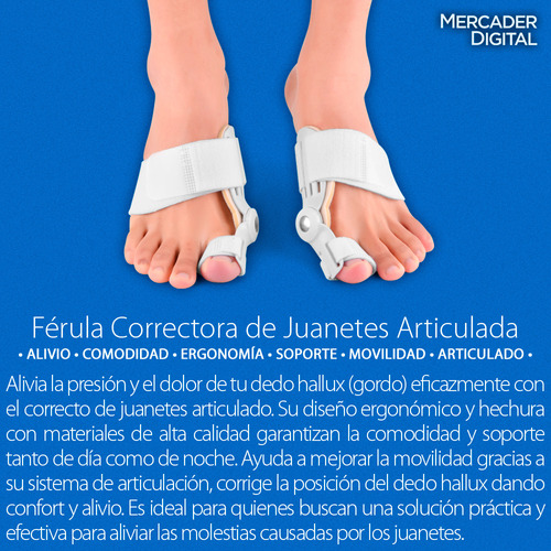 New Tala Corretora De Joanete Flexível Ortopédica 2 Peças
