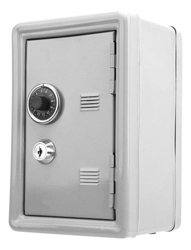 Caja De Seguridad De Metal Mini Llave, Dinero En Efectivo, C
