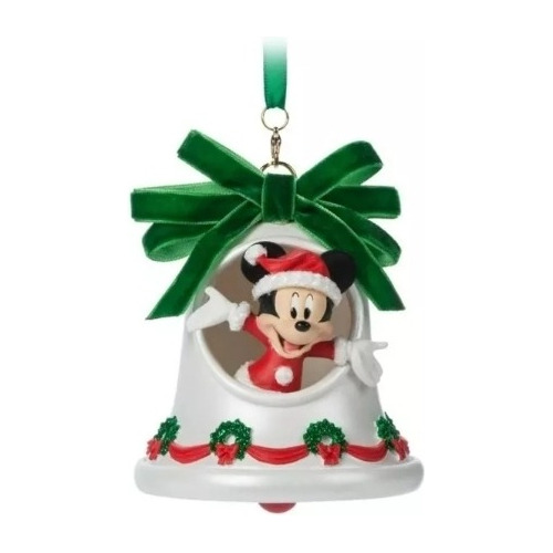 Esfera Ornamento Navideño Disney Store Mickey Mouse Envio G