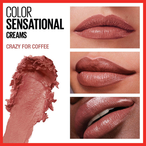 Maybelline Color Lápiz Labial Acabado En Cremarosa Nude