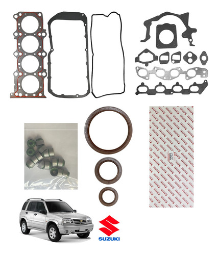 Juego Empacaduras Grand Vitara 2.0 4 Cilindros 