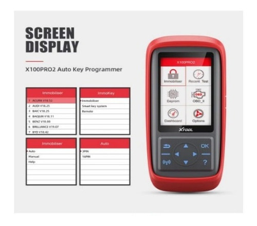 Programador De Chave E Scanner, Km, X100 Pro2 Em Português