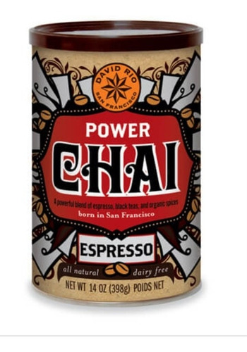 Te Chai Instantaneo Power Espresso (398gr.) David Rio. 