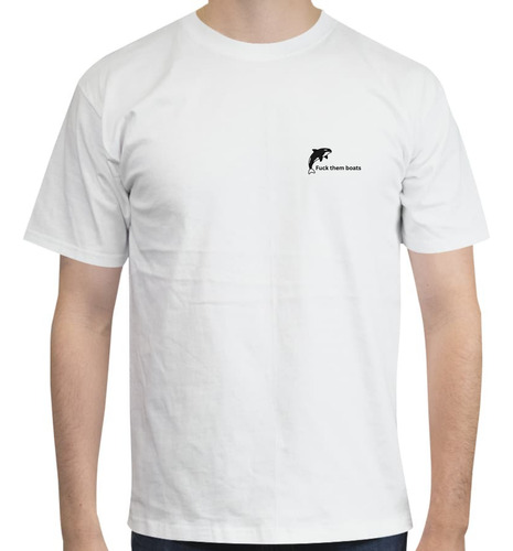 Playera Diseño Orca F..k Them Boats