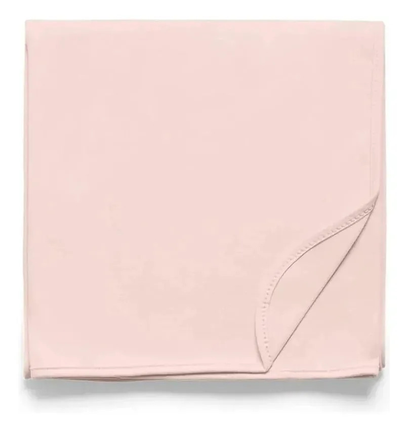 Cueiro Hug Liso de Algodão Rosa para Bebês