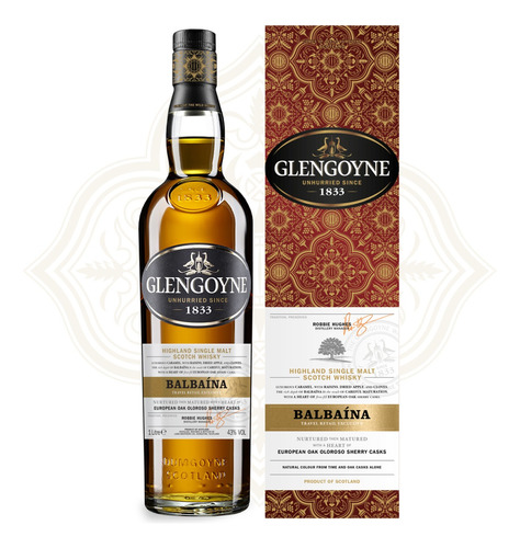 Whisky Glengoyne Balbaína Travel Exclusive Litro Oferta