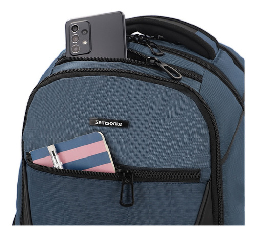 Mochila Samsonite Vaughan Eternity Color Azul