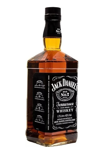 Botella De Whisky 1.75 Jack Daniels 