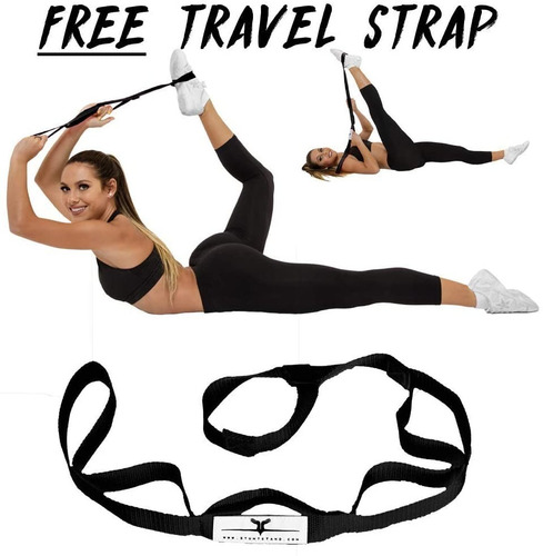 Imagen 3 de 4 de Correa Para Flexibilidad Y Estiramiento Piernas Stunt Stand