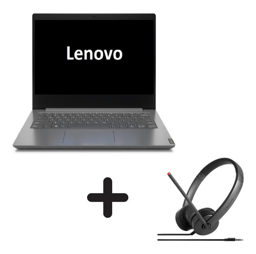 Imagen 1 de 5 de Portatil Lenovo V14 Core I3 1005g1 4gb 256ssd Freedos+diadem