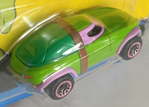 Hot Wheels Tortugas Ninja Turtles Mutant Donatello Color Verde Lima