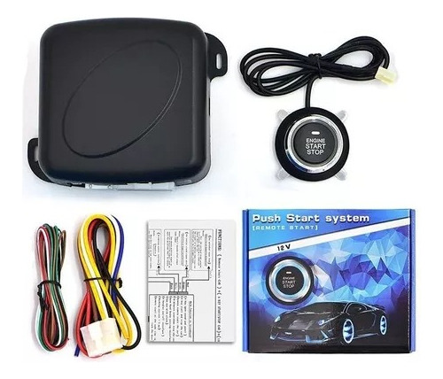 Kit Ignição Partida Motor Carro Botão Start Stop Universal
