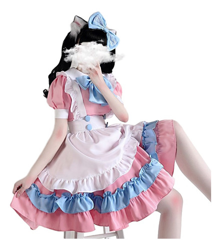 Disfraz Cosplay Anime Traje Maid Lolita