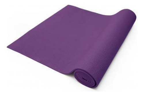 Esterilla ecológica para yoga y pilates, 1,66 m x 60 cm y 4,5 mm, color morado
