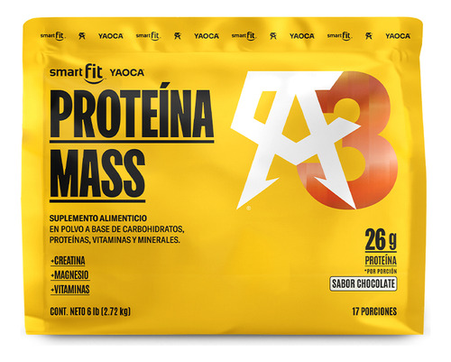 Ganador De Peso I Smartfit By Yaoca I 6 Lb I Sabor Chocolate