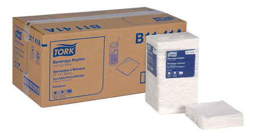 Tork Universal B1141a Servilletas Suaves Para Bebida, 1 Plie