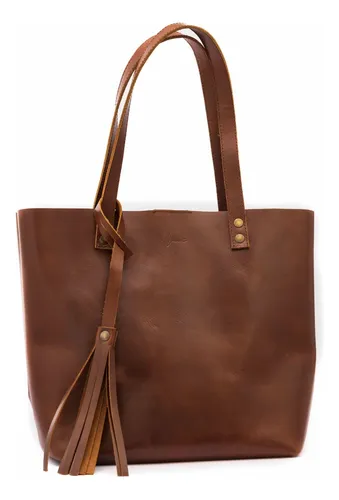 Bolso Tote Dama Piel ,bolsa Mujer Cuero, Bolsa Tote Piel