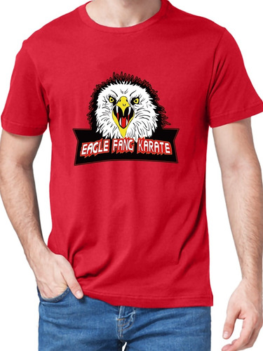 Remera Roja Team Eagle Fang Karate - Dojo Colmillo De Aguila