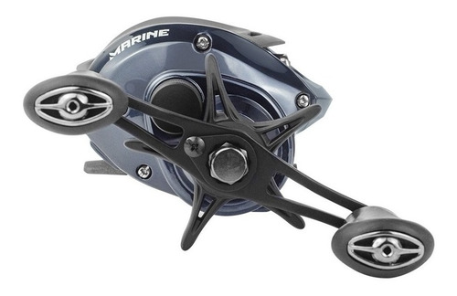 Imagem 7 de 10 de Carretilha Marine Sports Vt5 5 Rolamentos Vara Carbono Linha