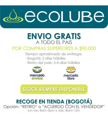 Aceite Compresor Aw Iso 32 Sae 15w Ecolube Garrafa 5 Gls