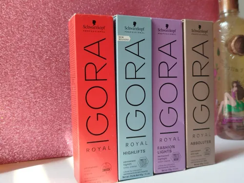 Tinte Para El Cabello Igora