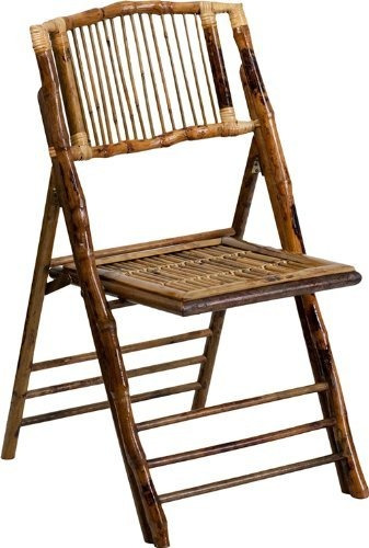 Flash Furniture American Champion Silla Plegable De Bambu