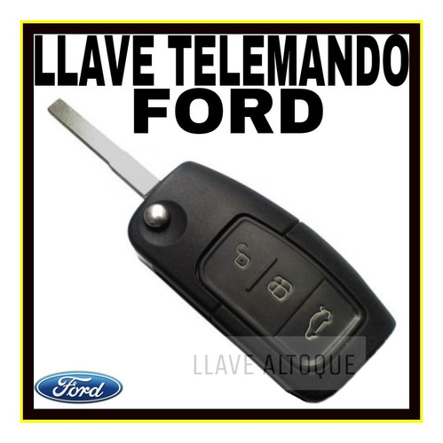 Copia De Llave Telemando Navaja Ford Fiesta Kinetic 2016-19