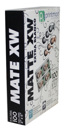 Imagen 3 de 7 de Papel Fotográfico Extra White. Postal 100 Hojas Envio Gratis