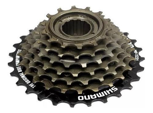 Piñón Shimano 7v Ajuste Rosca Para Bicicleta Con Cambios