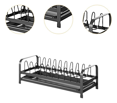Estante Para Secar Platos, Soporte De Almacenamiento De