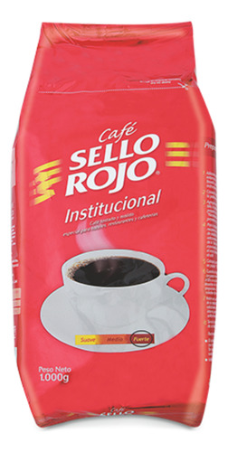 Cafe Molido Sellorojo Fuerte X 1000g - Kg a $57000