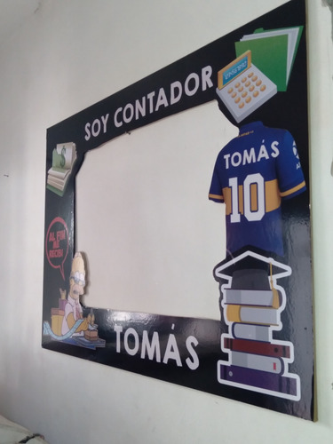 Imagen 3 de 9 de Marcos Selfies Personalizados Me Recibí Contador Egresado
