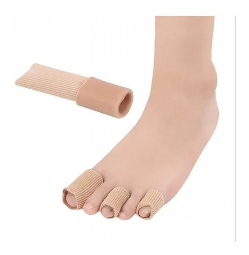 Imagem 8 de 10 de Tecido Gel Tubo Bandagem Dedos Pés Calos Protetores Mão